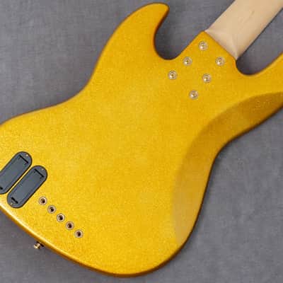 【new】Swing Guitars / Jazz Deluxe 5 Gold Sparkle 4.94kg #25080087【GIB Hyogo】【Plek-adjusted】【price included SHIPPING & IMPORT TAX & VAT】 image 3