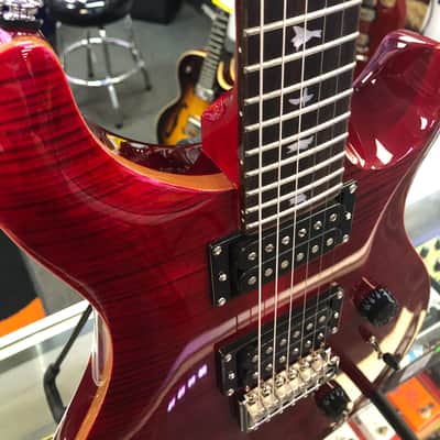PRS SE Custom 24 Limited Edition Electric with Gigbag - Ruby image 3