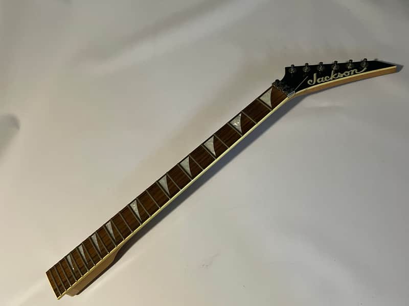 2000's Japan Jackson DK2 Fully Loaded Bound Guitar Neck Floyd Ready 24 Fret Sharkfin Inlays image 1