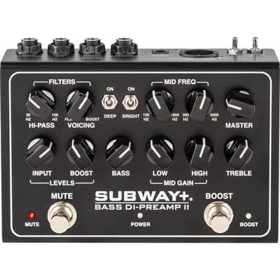 Mesa Boogie Subway+ Bass DI-Preamp II Pedal image 1