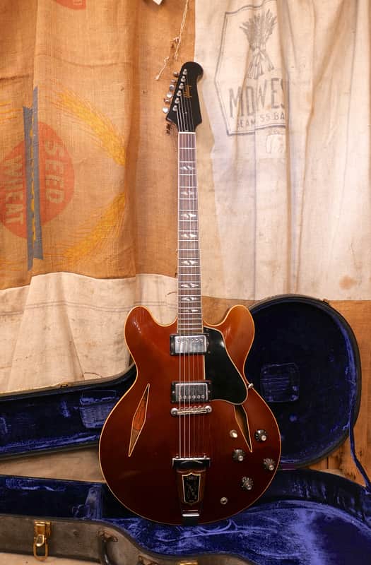 Gibson Trini Lopez Standard 1967 Sparkling Burgundy Metallic image 1