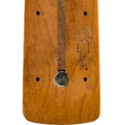 Fender Roasted Maple Jazz Bass Neck, 20 Medium Jumbo Frets, 9.5", Maple, C Shape image 7
