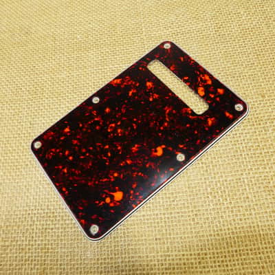 Back Plate Tortoise , 1998 Fender American Deluxe HSS Stratocaster - Same Day Shipping #DB05 image 3