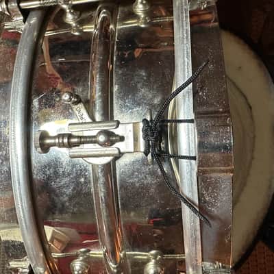 Ludwig Orchestra model snare drum 1918 - Nickel over brass image 10