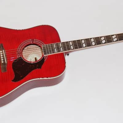 Epiphone Hummingbird Artist Red image 1