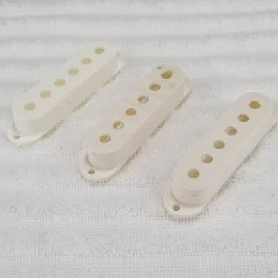 Early 1970s Fender Stratocaster Pickup Covers (3) image 1