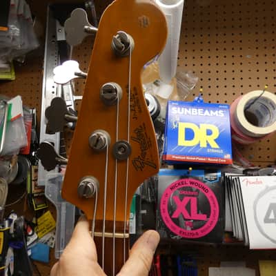 Fender '62 Jazz Bass Stack Knob American Reissue 1995 - Sunburst - 2 1/2 tone image 7