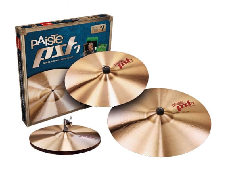 Paiste PST7 Light Session Cymbal Set PST7BS3LITE image 1