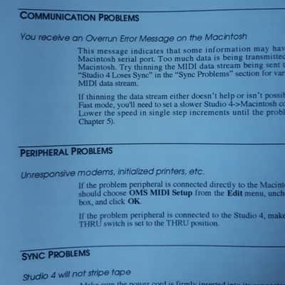 User's Manual for Opcode Systems Studio 4 1992 image 15