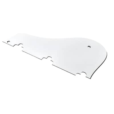 Vox Bobcat S66 3-Ply Pickguard Replacement - White image 2