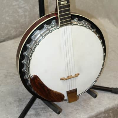 1980's Encore E75 5-string Banjo with chipboard case image 8