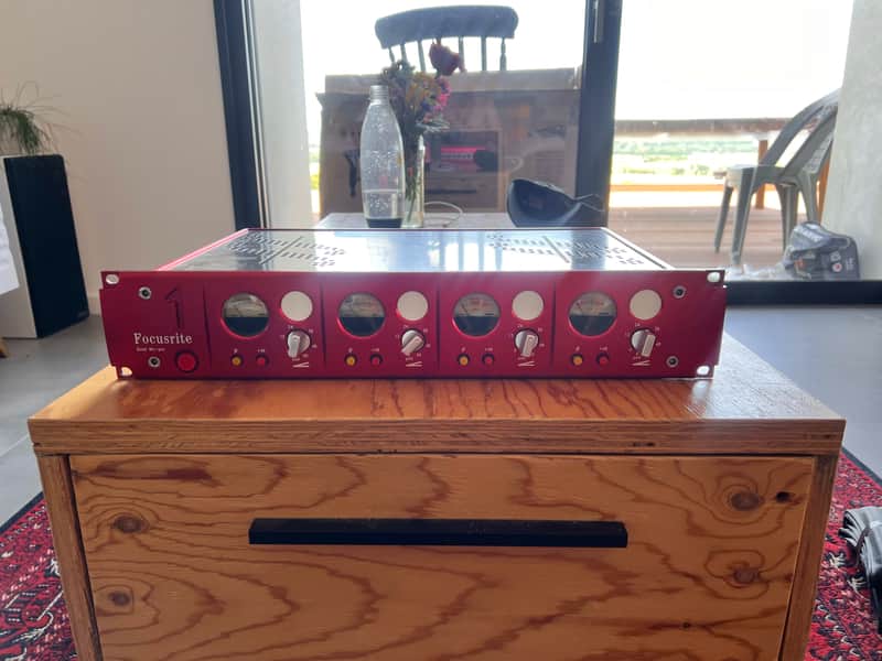 Focusrite Red 1 4-Channel Preamp 2010s - Red image 1