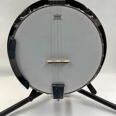 5-string Western Banjo Deluxe with wood pot image 1