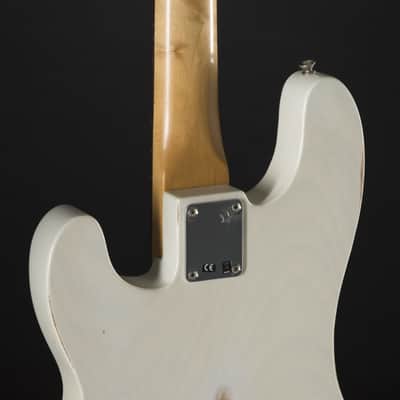 Fender AS Mike Dirnt Road Worn P-Bass RW White Blonde - 4-String Electric Bass image 8