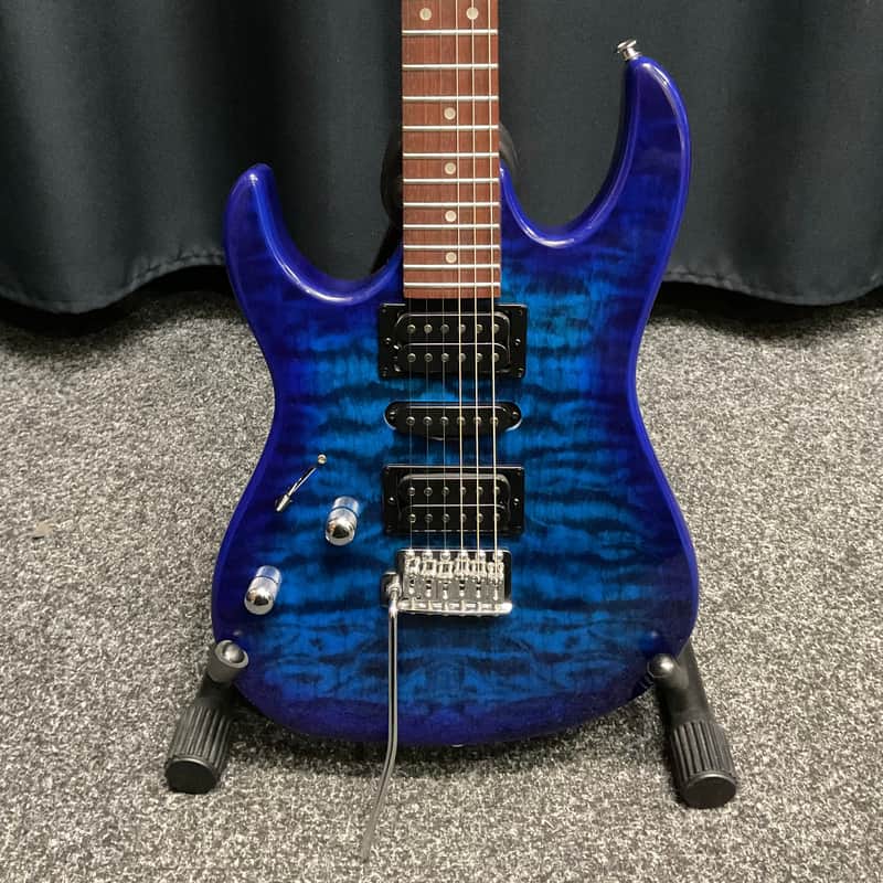 Ibanez GRX70QAL 2023 - Trans Blue Burst image 1