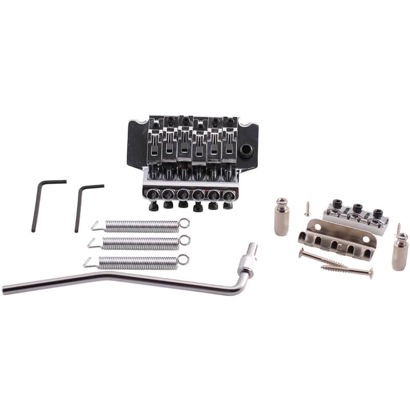 Seismic Audio SAGA17 Floyd Rose-Style Electric Guitar Bridge Double Tremolo Kit image 1