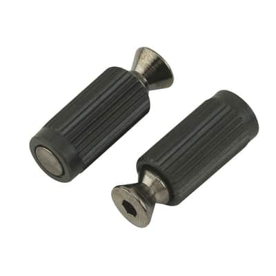 Authentic Floyd Rose Original Bridge Mounting Studs and Inserts - Black Nickel image 1