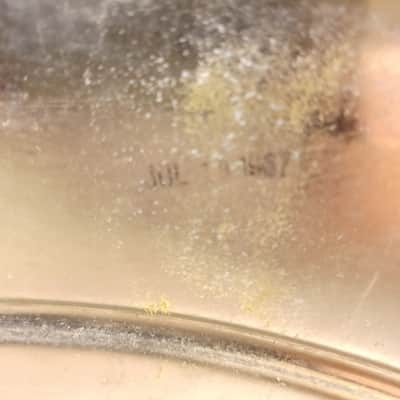 Ludwig 402 Supraphonic 6.5x14"Snare Drum Keystone Badge 7/67 Supra-Phonic 529137 image 14