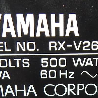 Yamaha RX-V2600 Home theater receiver with remote and manual image 7
