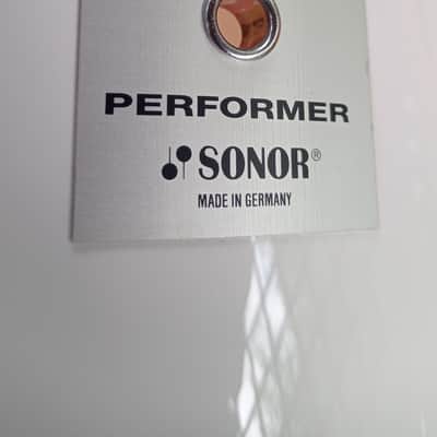 Final Run! Vintage Sonor Performer II 10"x9" Tom - 9-Ply Poplar (October 1990) - Gloss White - Made in Germany image 5