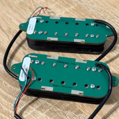 DiMarzio PAF 7 String Humbuckers - Black- Bridge and Neck set image 2