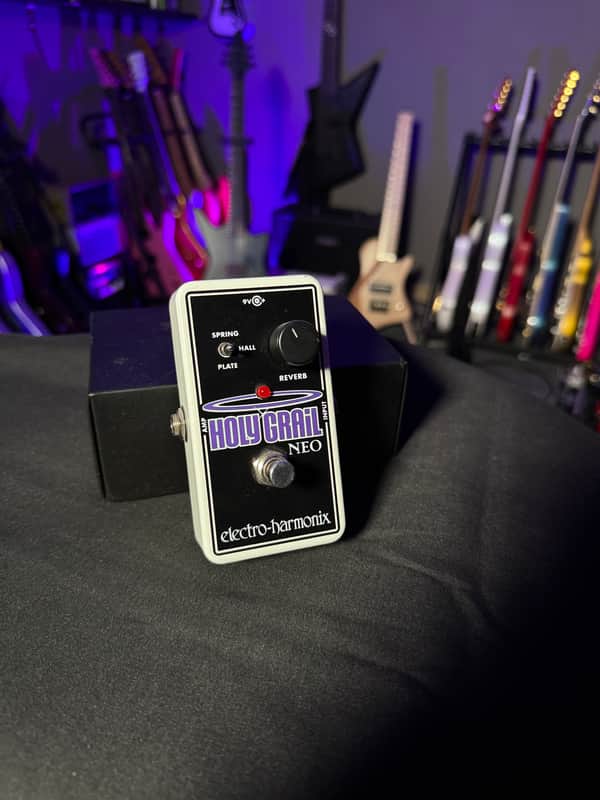 Electro-Harmonix Holy Grail Neo Reverb 2015 - Present - Black / Purple image 1