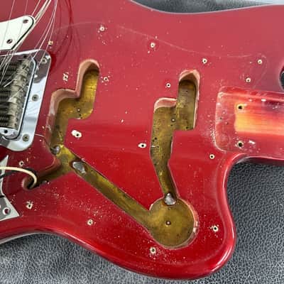 ♚INSANE♚Vintage 1966 Fender Electric XII*12 String♚CANDY APPLE RED!♚£120 SETUP ** COLLECTORS ! ** image 23