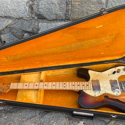 Fender Telecaster Thinline 1972 - Sunburst - Maple fingerboard image 24
