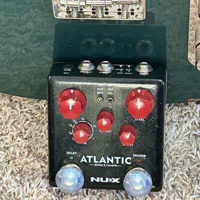 NuX NDR-5 Verdugo Series Atlantic Delay/Reverb 2018 - Black/Red image 5