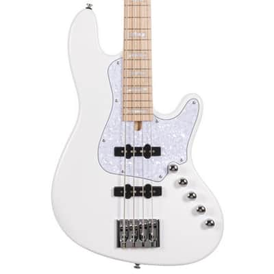 Cort Elrick NJS 4-String Electric Bass, White image 19