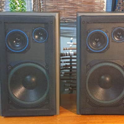 Vintage 3-Way Bookshelf Speakers by Peterson Speaker Laboratories circa 1990s image 3