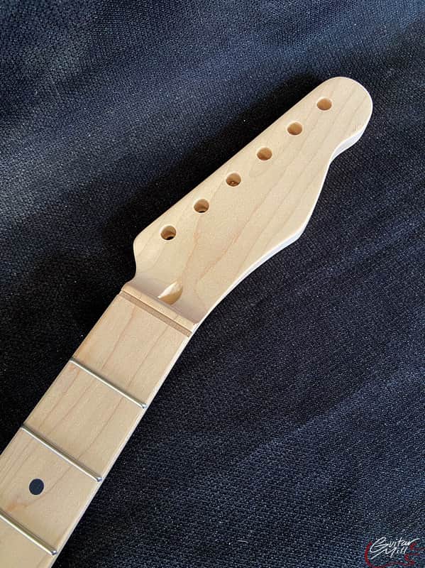 Guitar Mill T-Style Replacement Neck / 2 pc. Maple (No Skunk Stripe) / Slim C (#GIN-3892) image 1