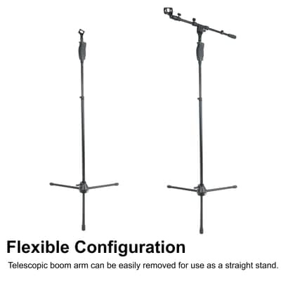 AKG D5S Dynamic Cardioid Vocal Microphone D5 S + Tripod Mic Stand w/Boom image 3