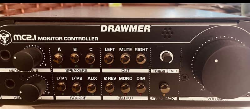 Drawmer MC2.1 Monitor Controller 2010s - Black image 1