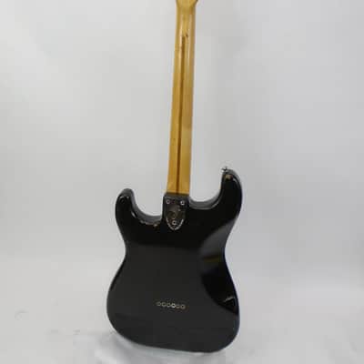 Vintage 1978 Fender Stratocaster Hardtail Electric Guitar, Maple Fingerboard, Black image 23