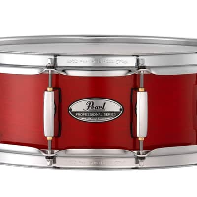 Pearl PMX Professional Series Maple 14x5" Sequoia Red Lacquer #110 Kit Snare Drum | NEW | Authorized Dealer image 1