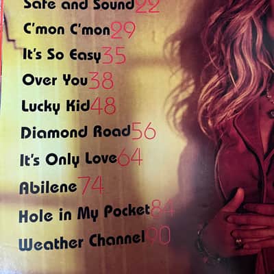 Sheryl Crow - C'mon, C'mon - Guitar Tab / Tablature Book image 3