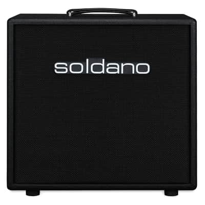 Soldano 112 60-Watt 1x12" Closed Back Guitar Speaker Cabinet 2023 - Present - Black image 1