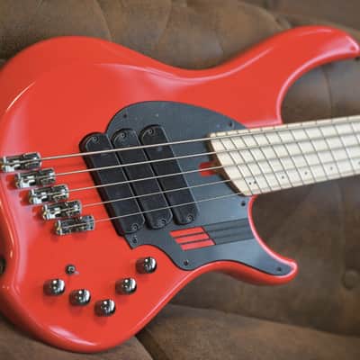 Dingwall NG3 Adam "Nolly" Getgood Signature 5-String - Fiesta Red image 16