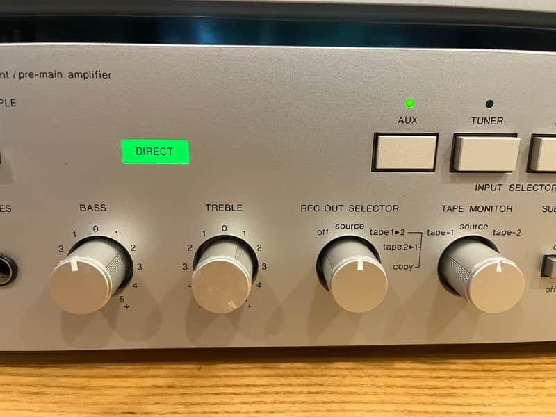 Denon PMA 530 / TU 530 1980s - Silver | Reverb
