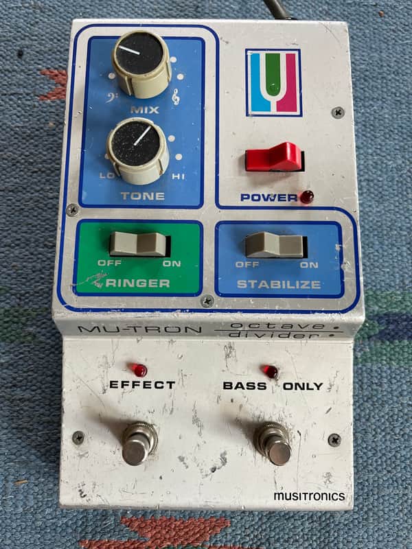 Mu-Tron Octave Divider Musitronics Vintage 1970's Bass Synth Effect Pedal image 1