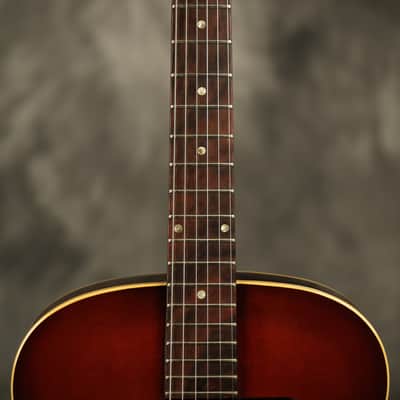 all original 1965 Gibson ES-120T Sunburst wide nut width image 4