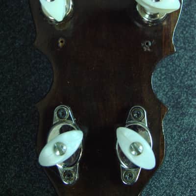 Vintage Iida Custom Made Model 231 5-String Closed Back Banjo W/Hardshell Case image 10