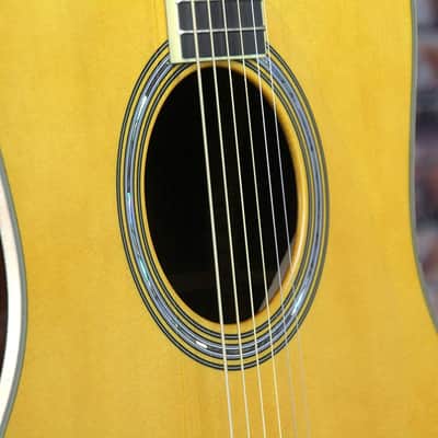 Yamaha LL-TA TransAcoustic Dreadnought 2023 - Vintage Tint image 2
