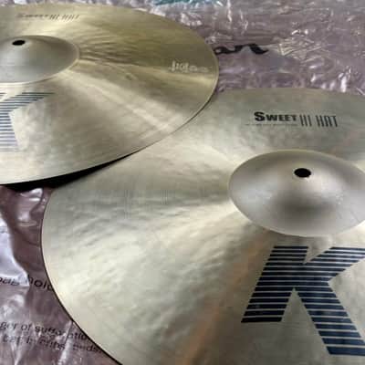 Don’t pay £545!! 16” Zildjian K SWEET Hihats 1310g 1937g image 8