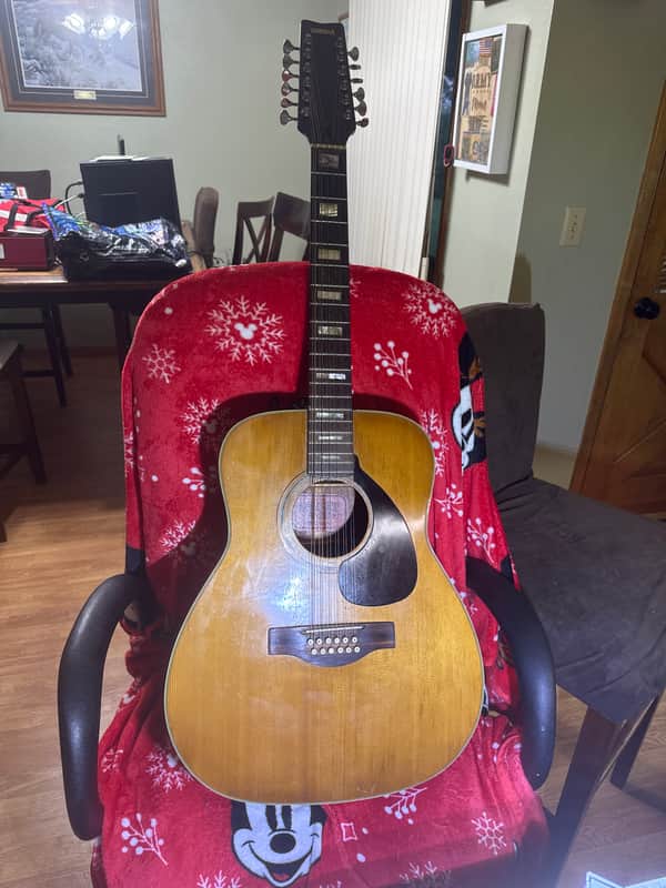 Yamaha FG-230 12-String Jumbo Dreadnought Natural | Reverb