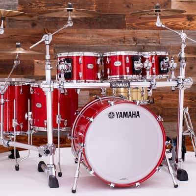 YAMAHA PHOENIX PHX 6 PIECE DRUM KIT, TEXTURED RED GARNET image 5
