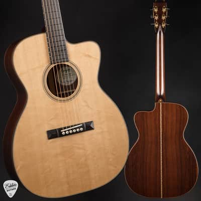 Bourgeois OMC Soloist - Bearclaw Blue Sinker Sitka Spruce & Madagascar Rosewood #11081 image 1