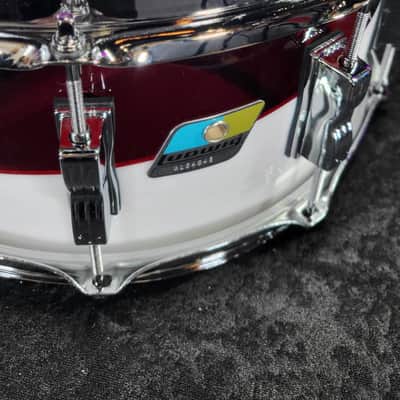 Ludwig Vistalite Snare Drum - 6.5-inch x 14-inch - Red/White / Authorized Dealer / Free Shipping! image 3