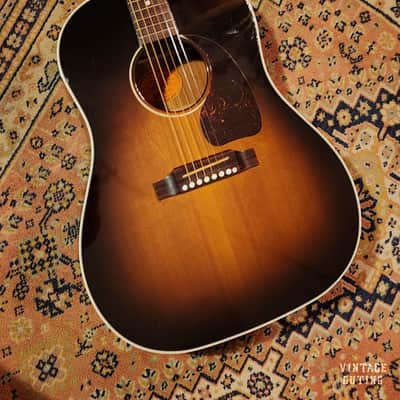 2005 Gibson J-45 Historic Collection Vintage Sunburst w/ OHSC | Fishman Acoustic Matrix Natural I, Yamano-ordered image 22